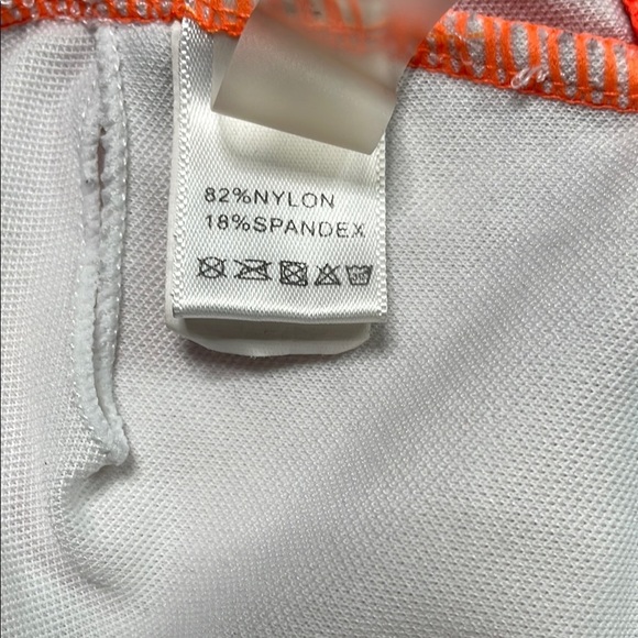 Orange Halter Neck Women's Swimsuit - Picture 11 of 11